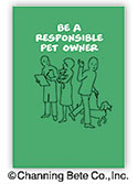 Be a Responsible Pet Owner Booklet